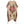 DIONA J AZTEC PRINT KIMONO CARDIGAN ONE SIZE COLOR BEIGE