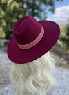 WIDE BRIM DANDY PANAMA HAT FOR WOMEN