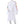 DIONA J SHOULDER THREAD FLOWER KIMONO COVER UP ONE SIZE COLOR WHITE