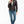 Snobbish PU Leather Biker Jacket with Side Zip Pockets