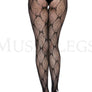 Bow lace pantyhose