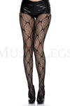 Bow lace pantyhose