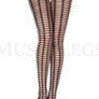 Oval net pantyhose