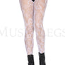 Botanical lace spandex pantyhose