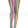 Zig zag rainbow pantyhose