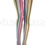 Zig zag rainbow pantyhose