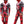 Boys Heroes 3D Print Bodysuit Red Suit Zentai Onesie Spandex Jumpsuit with Mask Fiber Belt Set Halloween Costume Set (Extra Small)