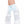 Opaque ankle hi with ruffle trim