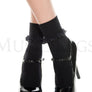 Ankle hi with ruffle trim