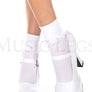 Ankle hi with ruffle trim