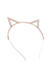 RHINESTONED CAT EARS