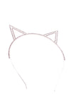 RHINESTONED CAT EARS