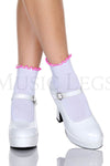 Ankle hi squiggle lace
