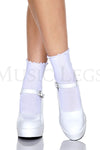 Ankle hi squiggle lace
