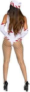 Charming Sexy Snow Woman Costume Winter Wonderland Holiday Outfit Playful Accessories for Festive Parties and Events (Extra Small)