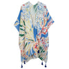 DIONA J FLORAL PRINT KIMONO ONE SIZE COLOR BLUE