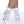Heart stencil ankle hi with ruffle