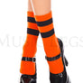 Acrylic ankle hi with striped top
