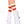 Acrylic ankle hi with striped top