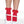 Opaque Anklet with Ruffled Lace