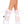 Opaque Anklet with Ruffled Lace