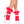 Opaque Anklet with Ruffled Lace