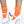 Opaque Anklet with Ruffled Lace