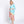 DIONA J DAMASK PRINT OPEN FRONT LONG KIMONO ONE SIZE COLOR BLUE