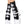 Leaf print socks