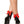 Opaque anklet with satin bow