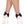 Opaque lace ruffle anklet with satin bow