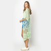 DIONA J FLORAL LACE KIMONO ONE SIZE COLOR SAGE