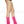 Ribbed acrylic footless leg warmers