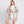 DIONA J FLOWER PATTERN FRILL KIMONO ONE SIZE MULTICOLOR