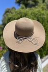 Floppy Straw Sun Hat WIth Strap