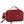 DIONA J VEGAN LEATHER SMOOTH HANDLE ZIPPER FANNY PACK BELT BAG COLOR RED