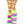 Rainbow faux fur leg warmers