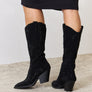 Forever Link Rhinestone Knee High Cowboy Boots