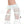 Lace ruffle ankle hi