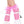 Lace ruffle ankle hi