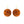 Orange Padded Basketball Earrings
