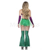 Magestic Mermaid 6 Pc Metallic Mermaid Scales Halloween Women's Costume Size XS