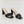 MMShoes Top of the World Braided Block Heel Sandals in Black