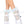 Fishnet anklet with ruffle trim