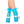 Fishnet anklet with ruffle trim