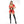 Hot Firefighter Women's Halloween Cosplay Metallic Trim Costume Set Size XL