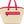 DIONA J CHIC STRAW COLORED HANDLE SATCHEL BAG COLOR FUCHSIA