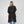 DIONA J PEARL DECO TRIM KIMONO W/DRAW STRIN ONE SIZE COLOR BLACK