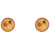 Halloween Lear Round Stud Earring