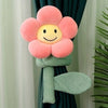 Flower Curtain Holder/ Room deco cushion Pink